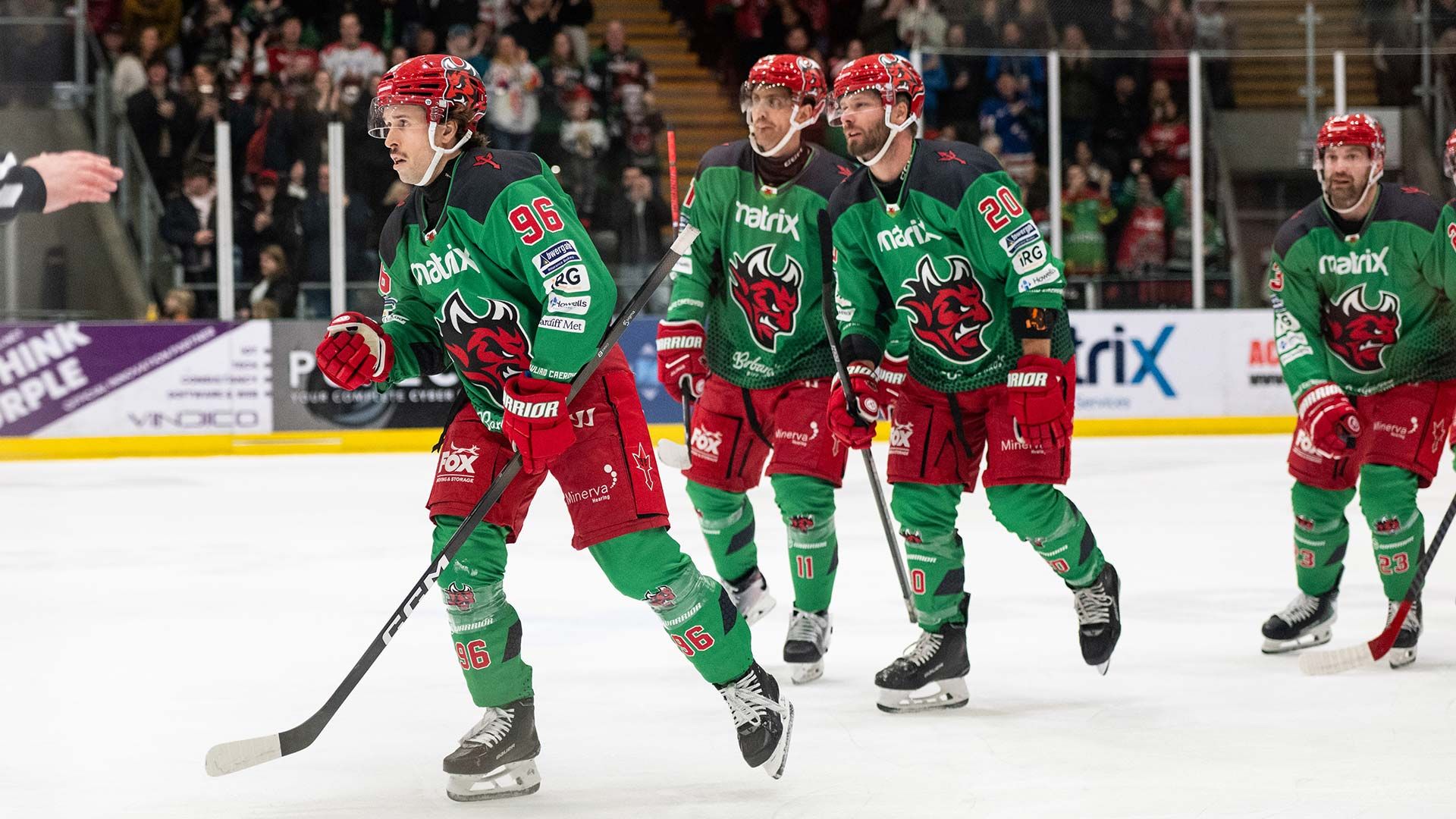 Sanford leads the way in 7-1 win over Flames