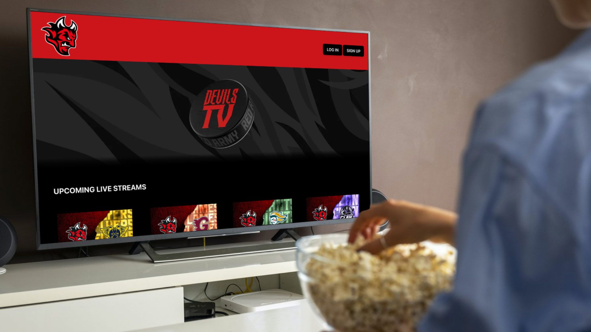 Watch Devils v Flames on Devils TV