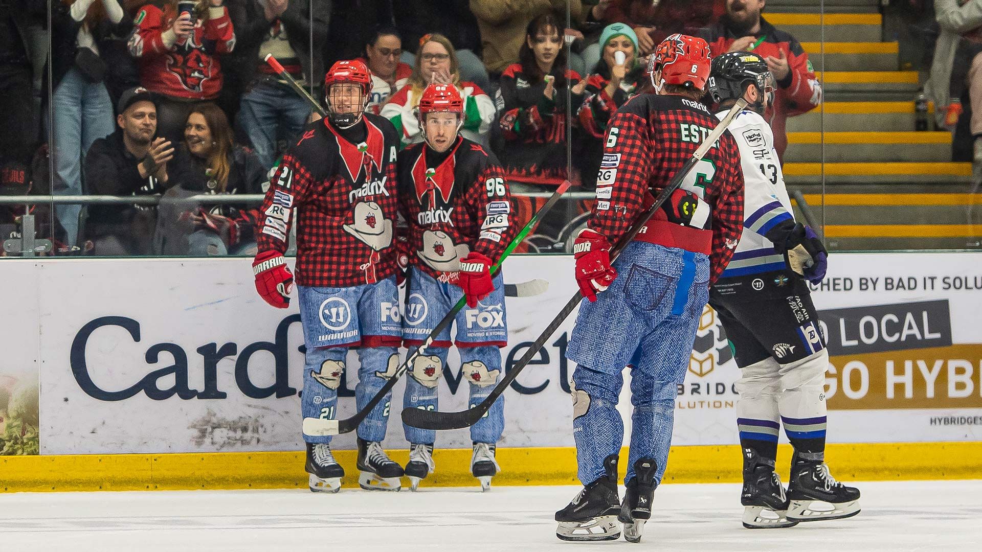 Devils Weather Storm on Country Night