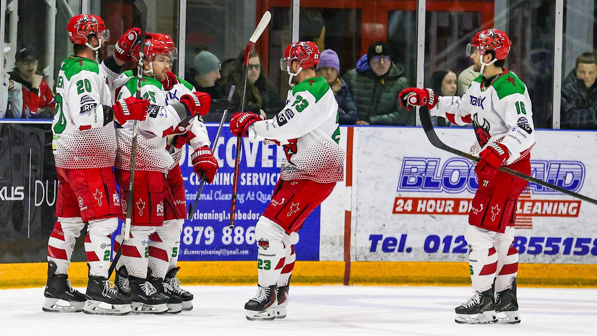 Devils shut out Stars 7-0 in Dundee
