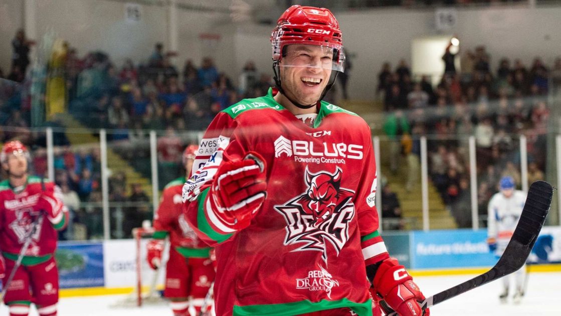 Official Cardiff Devils Website | Ben Davies Completes Brit Pack